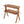 Narrow 2 Tier Side Slim Accent Table For Living Bedroom Or Entryway, Space Saving Furniture With Storage Shelf - Walnut