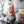 Set of 2 Fabric Sitting Gnomes