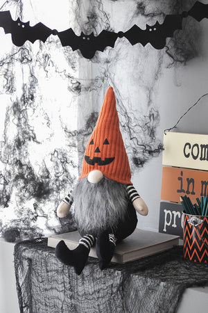 Set of 2 Fabric Sitting Gnomes