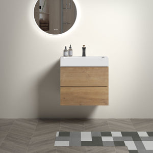 Alice Wall Mounted Bathroom Vanity with Sink