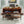 Rustic Flip Top Coffee Table With Hidden Storage - Black / Brown