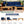 TOPMAX Outdoor 5-Piece Wood Sectional Patio Sofa Set with Blue Cushions