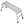 Work Platform Aluminum Portable Bench Folding Ladder
