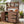 TOPMAX Farmhouse Patio Potting Bench with Storage and Workstation