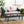 Contemporary Antibes Loveseat & Table Set Outdoor - Gray