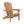 Oversize Outdoor Folding Adirondack Chair, Patio Chair For Garden