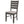 Padded Seat Side Chairs With Tapered Slats (Set of 2)
