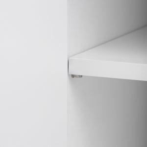 Modern TV Stand For TVs Up To 80", Entertainment Center With 4 Drawers And 1 Cabinet, Wood TV Console Table With And Handles For Living Room - White