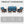 Patio Furniture Set Rattan Outdoor Sectional Conversation Sets 5-Piece Peacock Blue