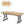 Rectangular Dining Table With X Trestle Metal Legs
