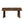 Rustic Rectangular Large Dining Table, Waterproof Desk For 8 People, & Steel With Adjustable Legs - Black / Rustic Brown