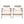 Set of 2 Outdoor Acacia Wood Patio Club Chairs with Waterproof Cushions