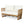 Outdoor Acacia Wood Loveseat and Coffee Table Set with Cushions