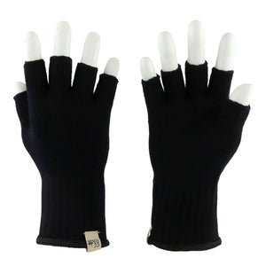 Lightweight Fingerless Wool Gloves
