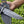 Fire Pattern Damascus Hunting Knife G10 Handle