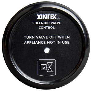 Fireboy-Xintex Propane Control Solenoid Valve w/Black Bezel Display - TRAPSKI