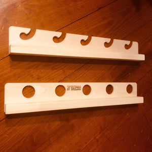 Wall-Mounted Fishing Rod Rack