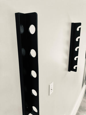 Wall-Mounted Fishing Rod Rack