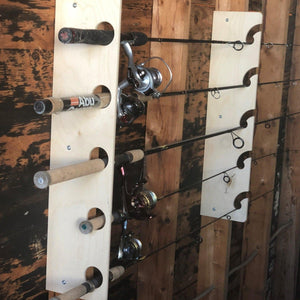 Fishing Rod Rack, Shed Organization Ideas, Shed Storage, Fishing Rod Organizer Idea - TRAPSKI