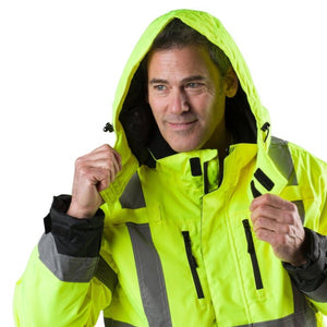 Flash Heated Hi Vis Jacket - TRAPSKI