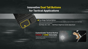 Nitecore EDC25 3000 Lumen USB-C Rechargeable Flat EDC Flashlight - TRAPSKI