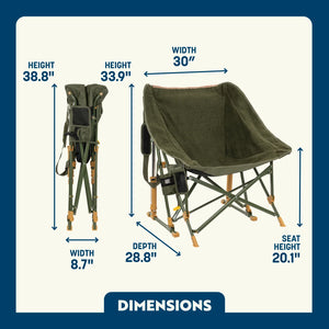 GCI Outdoor Fleece Rocker - Case Pack Bundle