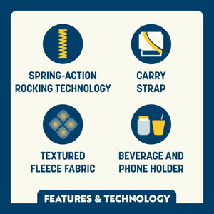 GCI Outdoor Fleece Rocker - Case Pack Bundle