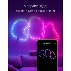 Twinkly Flex App-Controlled Flexible Light Tube RGB 16 Mil Colors 6.5' (4 Pack) - TRAPSKI