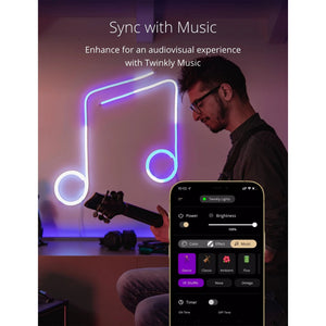 Twinkly Flex App-Controlled Flexible Light Tube RGB 16 Mil Colors 6.5' (4 Pack) - TRAPSKI