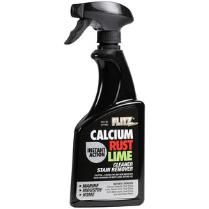 Flitz Instant Calcium, Rust & Lime Remover - 16oz Spray Bottle - TRAPSKI