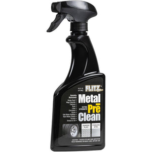 Flitz Metal Pre-Clean - All Metals Icluding Stainless Steel - 16oz Spray Bottle - TRAPSKI