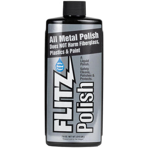 Flitz Polish - Liquid - 7.6 oz. Bottle - TRAPSKI