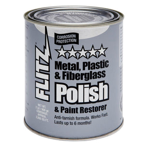 Flitz Polish - Paste - 2.0 lb. Quart Can - TRAPSKI