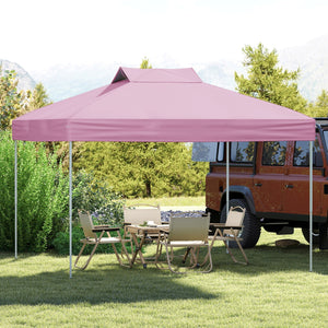 10 X 10 FT Foldable Outdoor Patio Shelter Canopy Tent with 1-Push Center Lock