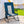 Foldable Rocking Padded Portable Camping Chair with Backrest and Armrest