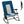 Foldable Rocking Padded Portable Camping Chair with Backrest and Armrest