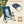 Foldable Rocking Padded Portable Camping Chair with Backrest and Armrest
