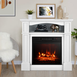 18" TV Stand w/ Electric Fireplace