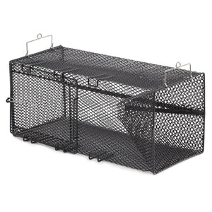 Frabill Black Pinfish Rectangular Trap - 18" x 12" x 8" - TRAPSKI