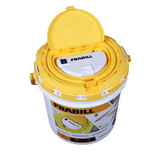 Frabill Dual Fish Bait Bucket w/Aerator Built-In - TRAPSKI