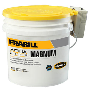 Frabill Magnum Bucket - 4.25 Gallons w/Aerator - TRAPSKI