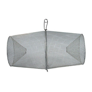 Frabill Torpedo Trap - Galvanized Minnow Trap - 10" x 9.75" x 9" - TRAPSKI