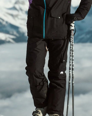 Fresh Pow Men's Ski & Snowboard Pants - Black - TRAPSKI