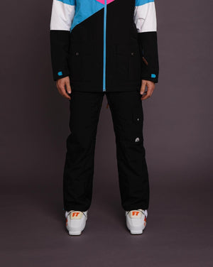 Fresh Pow Men's Ski & Snowboard Pants - Black - TRAPSKI
