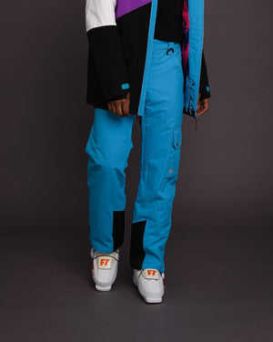 Fresh Pow Men's Ski & Snowboard Pants - Blue - TRAPSKI