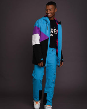 Fresh Pow Men's Ski & Snowboard Pants - Blue - TRAPSKI