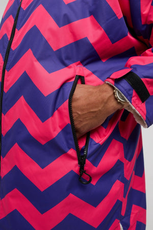 Fresh Prince Recycled Sherpa Lined Changing Robe - Men's - TRAPSKI