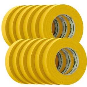 FrogTape CP 225 Medium-High Adhesion Masking Tape - 24MM x 55M x 12-Pack - Gold - Rated f/225F [105320] - TRAPSKI