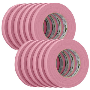 FrogTape CP 325 Medium-High Adhesion Masking Tape - 18MM x 55M x 12-Pack - Pink - Rated f/325F - TRAPSKI