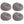 Intex Inflatable Contoured Corduroy Beanless Bag Lounge Chair, Gray (4 Pack)